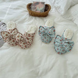 BOWKNOT WINTER PLUSH OPEN TOED HOME SLIPPERS_CWMM2975