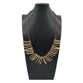 COCONUT SHELL DRAWSTRING DRESS SINGLE LAYERNECKLACE_CWMM4558