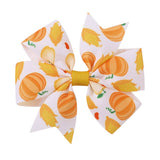 THANKSGIVING TURKEY PUMPKIN TAIL HAIR CLIP_CWAHA6681