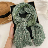 Dual Patchwork Floral Crinkle Scarf Wrap_Cwasc02964