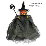 Halloween Hanging Ghost Pumpkin Decoration_Cwmm9833