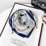 Magnetic Print Triangle Scarf For Spring Style_Cwasc02917