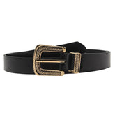 Women Simple Pin Buckle Pu Belt_Cwabe0241