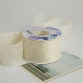 SILVER DOT HOT DIAMOND RIBBON BOW DIY RIBBON_CWMM5773