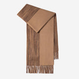 100% WOOL PLAID SCARF LONG WARM WINTER WRAP_CWASC1095