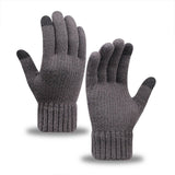 Winter Men'S Touch Screen Thickened Knitted Gloves_Cwag0236