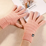Winter Non-Slip Knitted Warm Touch Screen Gloves_Cwmm2878