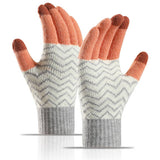 Winter Warm Wool Touch Screen Cycling Gloves_Cwag0194
