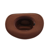 MEN WOMEN ETHNIC WOOL FEDORA JAZZ COWBOY HAT_CWAH04415