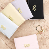 KOREAN BOW TRIFOLD WALLET WITH HEART DESIGN_CWAB4968