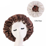 Trendy Double Layer Satin Nightcap_Cwah1481