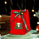 Felt Xmas Apple Bag Gift Box Tote Pouch_Cwmm10578