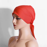 ARC SHAPED TWO TAIL CLASSIC ETHNIC HEADSCARF_CWASC2446