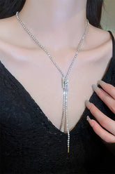 LINE DROP TRENDY NECKLACE_CWAJE0328