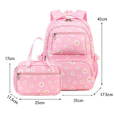 BACKPACKS FOR SCHOOL FLORAL SET FOR GRADE 4 6_CWAB5456