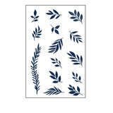 HERBAL JUICE FINGER TATTOOS CUTE MINIMAL STYLE_CWMM8266