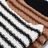 DEVIL EARS STRIPED WOOL KNITTED HAT_CWAH2125