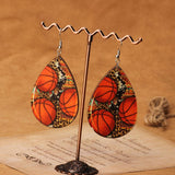 NEW FASHIONABLE WOODEN WATER DROP EARRINGS_CWAJE4002