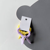 NEW COLOR MATCHING BOW HAIR RING HAIR ROPE_CWAHA1851