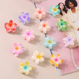 CANDY COLOR PLUMERIA HAIR CLAW SWEET FLORAL CLIP_CWMM4985