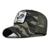 NEW ANIMAL EMBROIDERED BREATHABLE MESH TRUCKER HAT_CWAH1357
