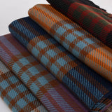 TASSEL PLAID WARM STUDENT SHAWL NECK SCARF_CWASC0409