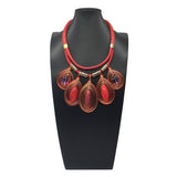 BOHEMIAN CRYSTAL PENDANT EARRINGS NECKLACE SET_CWMM4742