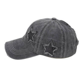 Women'S Star Sequin Baseball Cap, Sun Hat Cwah1126