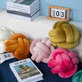 KNOT WITH TWO STRANDS OF ROPE PILLOW CUSHION_CWMM0859