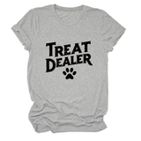 STYLISH CREW NECK SHORT SLEEVE TEE FOR WOMEN_CWDSD8365