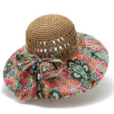 BOHEMIAN STYLE BEACH SUN HAT_CWAH1452