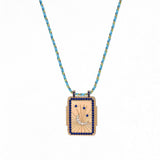 NEW RETRO BOHEMIAN EVIL EYE NECKLACE_CWMM3748