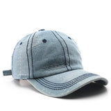 RETRO DENIM BASEBALL HAT FOR WOMEN MEN CWAH2817