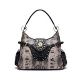 Vintage New Tote Snake Print Shoulder Handbag_Cwab2581