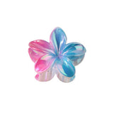 EGG FLOWER GRADIENT HAIR CLAW STYLISH ELEGANT_CWMM4986