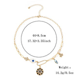 Womens Diamond Relief Small Pendant Necklace