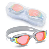 SILICONE ONE PIECE SWIM GOGGLES HD ANTI FOG LENS_CWASG1042