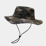 EMBROIDERED CAMOUFLAGE SUN HAT UV PROTECTION_CWAH3830