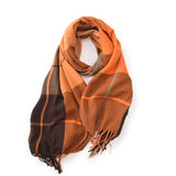 DOPAMINE COLOR MATCHING CASHMERE SCARF WARM_CWASC0220