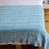 SOFT WARM CHUNKY KNIT BLANKET THROW_CWMM0195