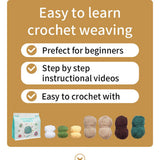 POTTED PLANT PENDANT DIY WOVEN MATERIAL PACKAGE_CWMM0828