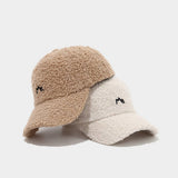 Winter Mountain Embroidery Warm Baseball Cap_Cwah04765