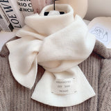 COZY KNIT SCARF THICK FAUX CASHMERE WINTER WRAP_CWASC1241