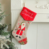 EMBROIDERED GIFT CHRISTMAS STOCKING CANDY BAG_CWMS1451