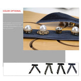 HANDMADE LONG RIBBON VELVET BOW HAIRPIN HEADDRESS_CWAHA4417