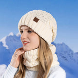 OUTDOOR COLD PROTECTION HAT AND SCARF SET_CWASC1121