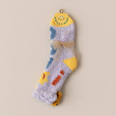 CUTE CARTOON SMILING FACE SOCKS_CWMS0876