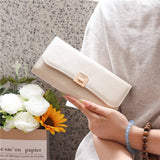 New Minimalist Large Long Wallet For Women_Cwab06252