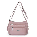 Nylon Multi-Compartment Shoulder Crossbody Bag_Cwasc1752
