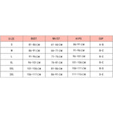 CONTRAST PRINT STRAPPY BIKINI SWIMSUIT_CWMW0240